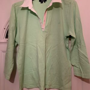 Chaps 3 quarter length sleeve shirt